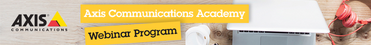 Axis Communications Academy Webinar Program